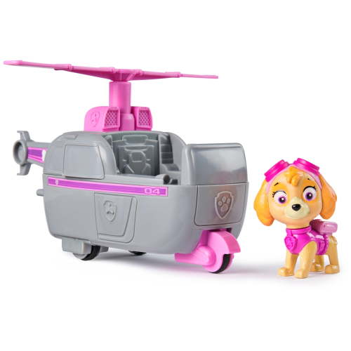 Paw Patrol Eco-Conscious Helicopter with Collectible Skye Figure for Kids Ages 3+