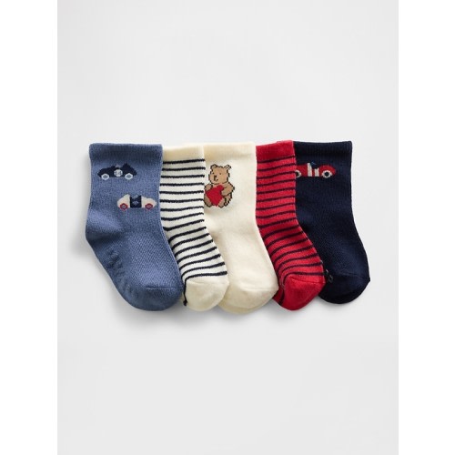 Baby Crew Socks (5-Pack)
