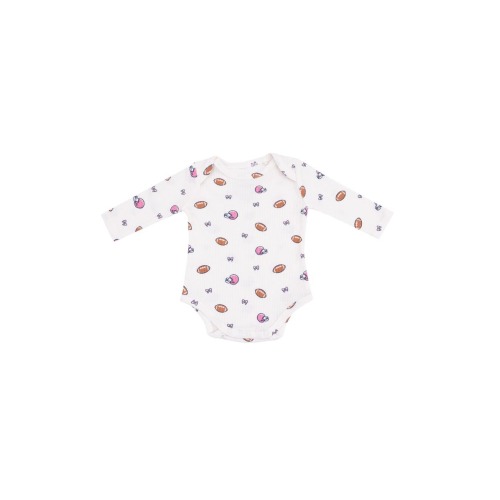Footballs and Bows Bodysuit