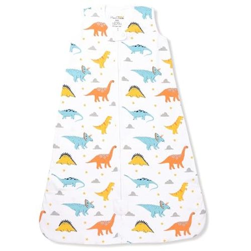 Organic Cotton Baby Wearable Blanket 1.0 TOG Sleep Sack 6-12 Months 1-Pack