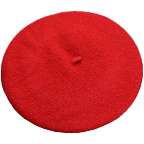 JOYHY Kids Girls Boys Solid Color Classic French Style Beret Beanie Hat