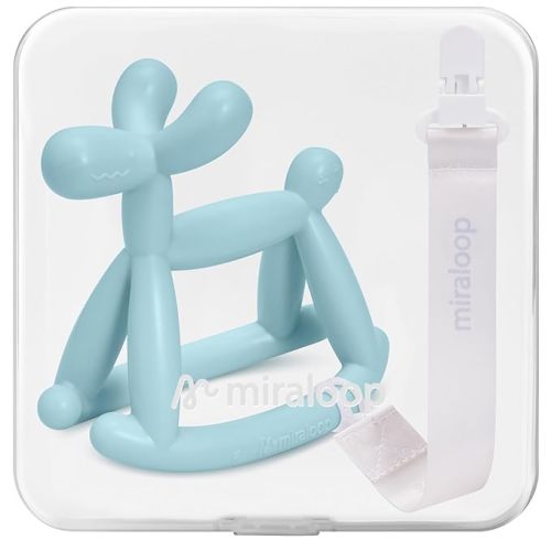 Baby Teether Toy, Food Grade Silicone Teething Toy for Babies | Easy Grip, Multiple Biting Points, Soothes Teething Discomfort, BPA-Free, Easy to Clean