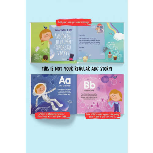 Personalized Book | What Will I Be? An A-B-C Story