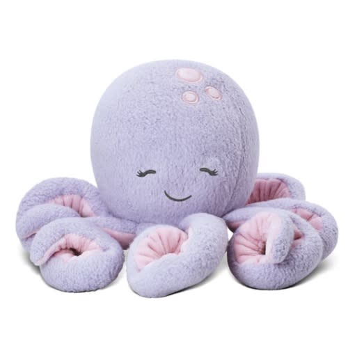 Organic Cotton Octopus Plush - Purple