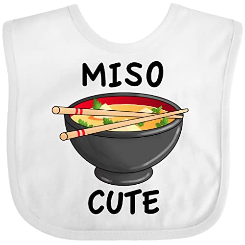 inktastic Miso Cute with Miso Soup Baby Bib