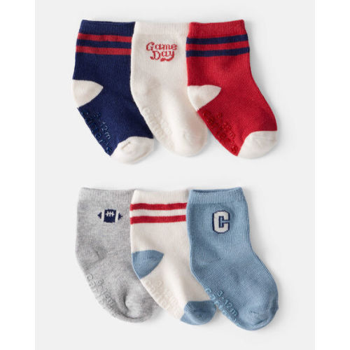 Baby Boy 6-Pack Ankle Socks | Carter's