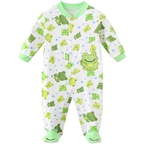Babymine Unisex Baby Clothes for Boys Girls Cotton Newborn Girl Boy Onesie Infant Long Sleeve Romper Cute Newborn Outfit