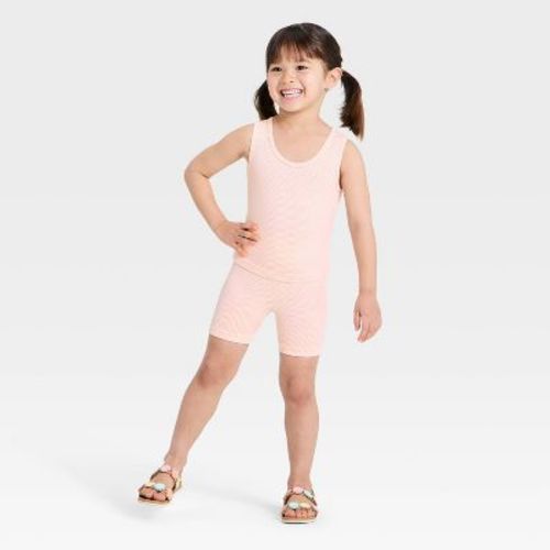 Grayson Mini Toddler Girls' Seamless Set - Light Pink 18M