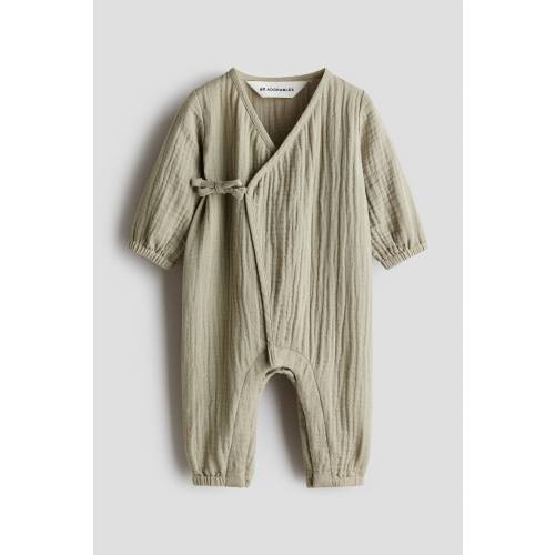 COTTON MUSLIN ROMPER SUIT