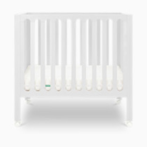 Newton Baby Galileo Mini Crib & Newton Mini Crib Mattress - White