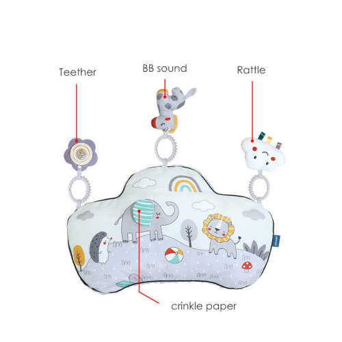 Baby Tummy Time Pillow Soothing Toys-21