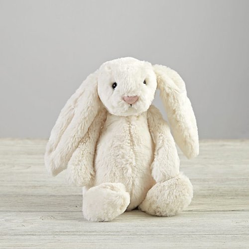 Jellycat ® White Bunny Stuffed Animal