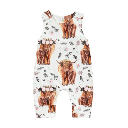 BOHO COW Jumpsuit - Hazel & Bo