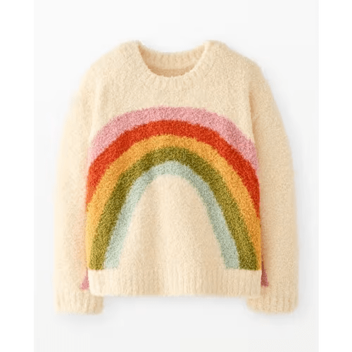 Marshmallow Graphic Sweater | Hanna Andersson