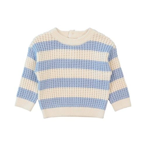 Light Blue Baby Cotton Knitted Jumper | Best&Less™ Online