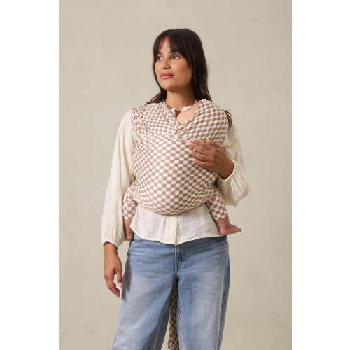 Almondine Chequer Wrap