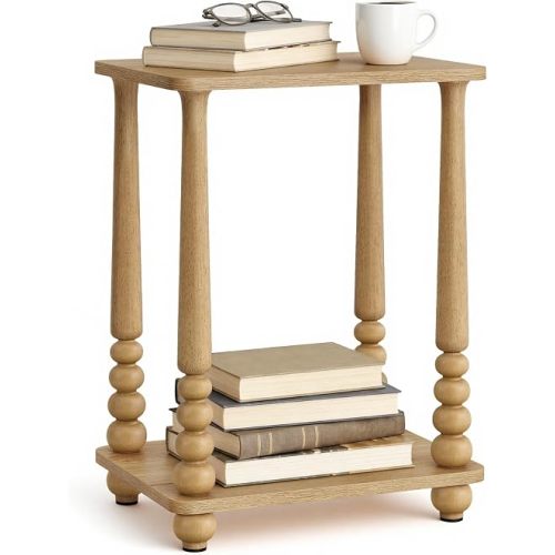 VASAGLE Side End Table, Accent Rectangular Nightstand for Small Spaces
