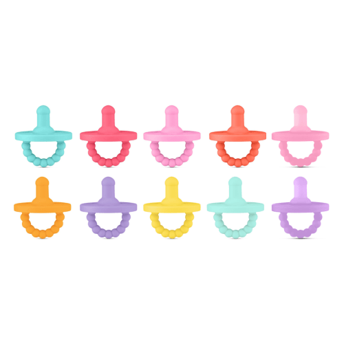 Cutie PAT Round (0-6m) Pacifier Value 10 Packs