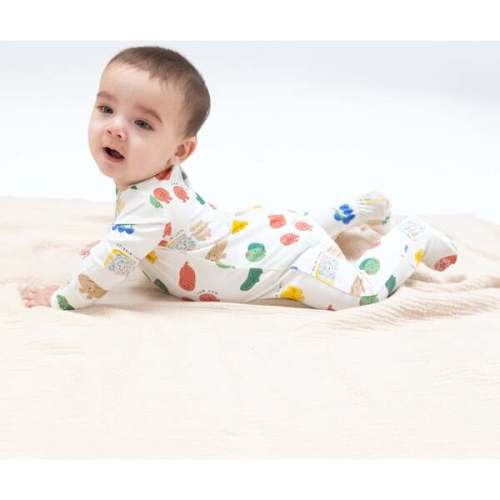 Charcuterie Cuties, 2 Way Zipper Footie - Angel Dear | Maisonette