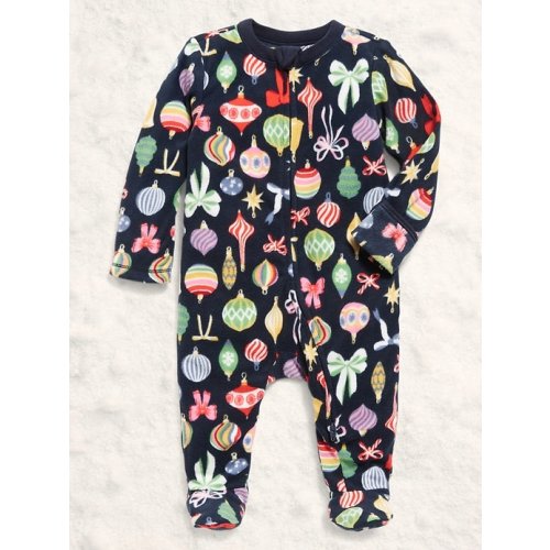 Microfleece 2-Way-Zip Sleep & Play Footed One-Piece for Baby