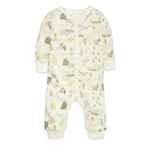 Modern Moments by Gerber Baby Boy or Girl Unisex Coverall, Sizes Newborn-12M