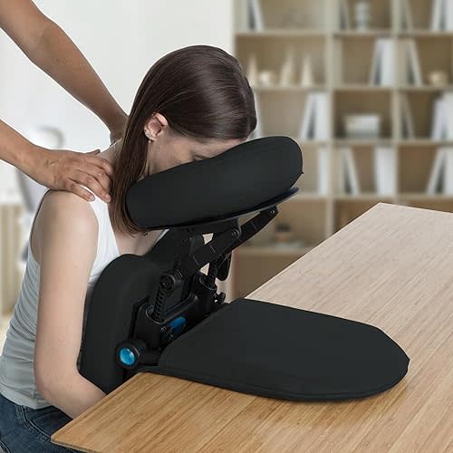 EARTHLITE Massage Kit Travelmate - Ultra-Portable Face Down Tabletop Massage System perfect for Vitrectomy Recovery & On-The-Go Massage