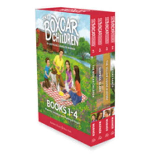 Boxcar Children Mysteries Boxed Set, Book 1-4, (Paperback)