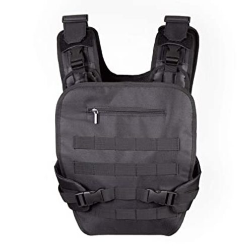 JumpOff Jo Military-Inspired Baby Carrier for Men - Soft Front Pack for Dads with Tactical MOLLE/PALS Compatibility