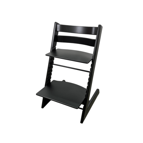 Stokke Tripp Trapp Complete High Chair, Black, Nordic Grey, Black 2.0