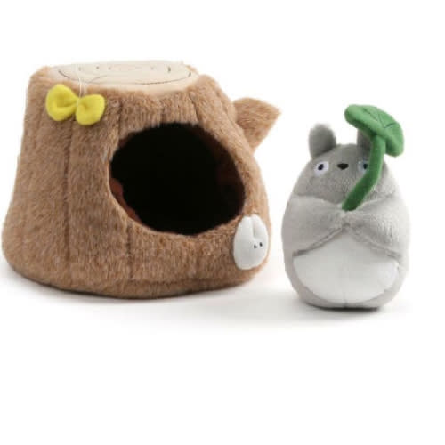 Totoro and Tree Trunk Plush "My Neighbor Totoro" Sun Arrow Plush by Gund | Barnes & Noble®