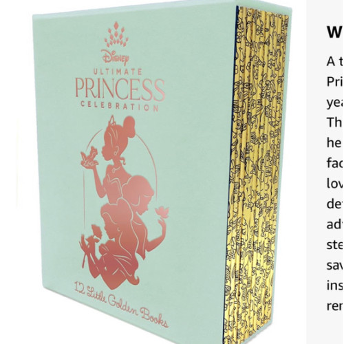 Ultimate Princess Boxed Set of 12 Little Golden Books (Disney Princess)