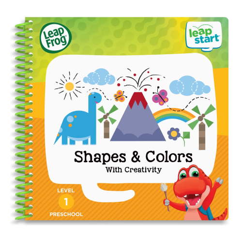 LeapFrog LeapStart Preschool Shapes & Colors Learning Book