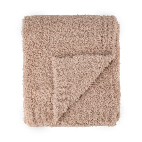 Little Bamboo Marshmallow Blanket Oat Milk