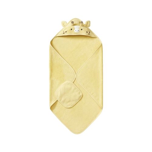 Super Soft Animal Baby Hooded Towel & Washcloth Set