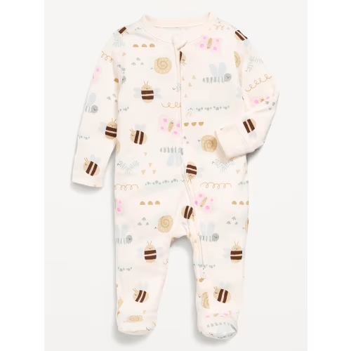 2-Way-Zip Sleep & Play Footed One-Piece for Baby | Old Navy