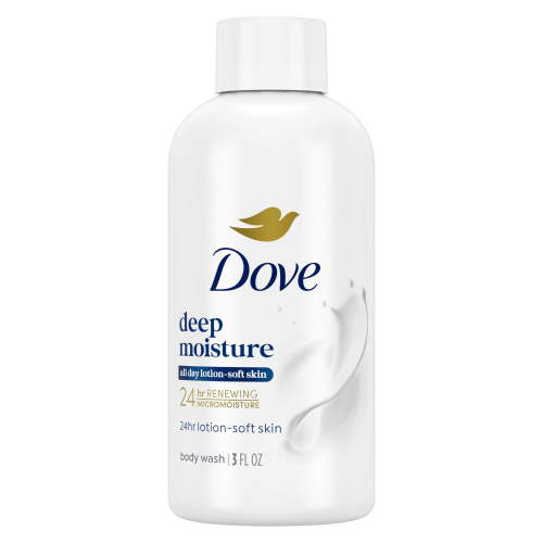 Dove, Body Wash, Deep Moisture Nourishing 3 fl oz, Hydrating
