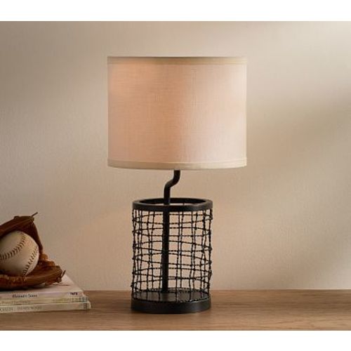 Batting Cage Bronze Table Lamp