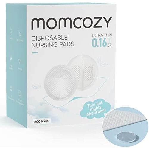 Momcozy Ultra-Thin Disposable Nursing Pads, Ultra-Absorbent No-Leak, 200PCS