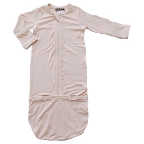 Convertible Zip Gown, Vanilla