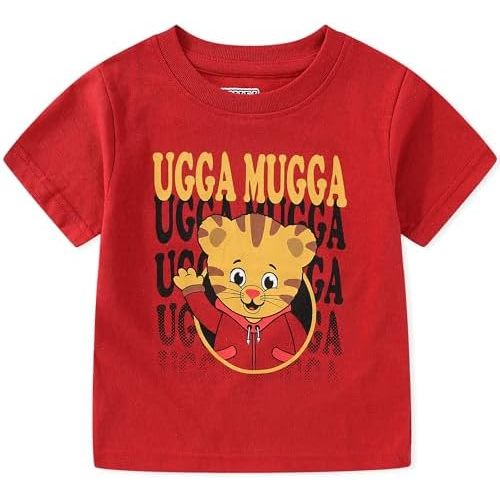 Daniel Tiger's Neighborhood Boys Hello Neighbor Short Sleeve T-Shirt for Toddlers