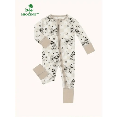 baby’s bamboo fiber romper soft stretchy season long - Temu