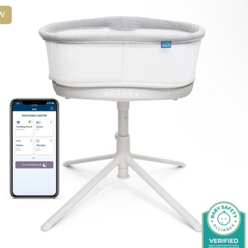 HALO BassiNest® Connected Swivel Sleeper 3.0 Smart Bassinet