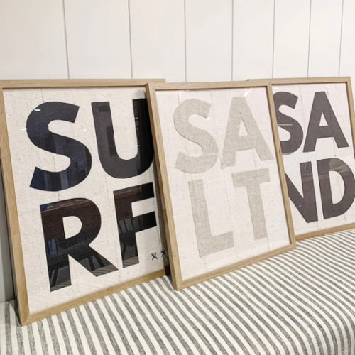 'SURF, SALT, SAND - Neutral Trio | Bird + Belle