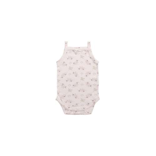 Organic Cotton Bridget Singlet Bodysuit - Sweet Pea Floral