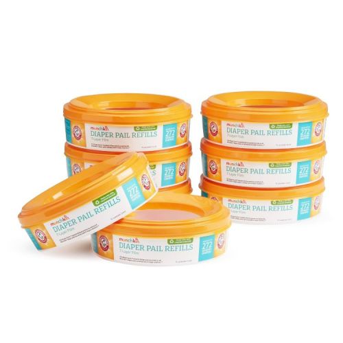 Munchkin Arm & Hammer Diaper Pail Refill Rings - 8pk
