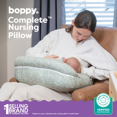 Complete Nursing Pillow - Sage Green Vines