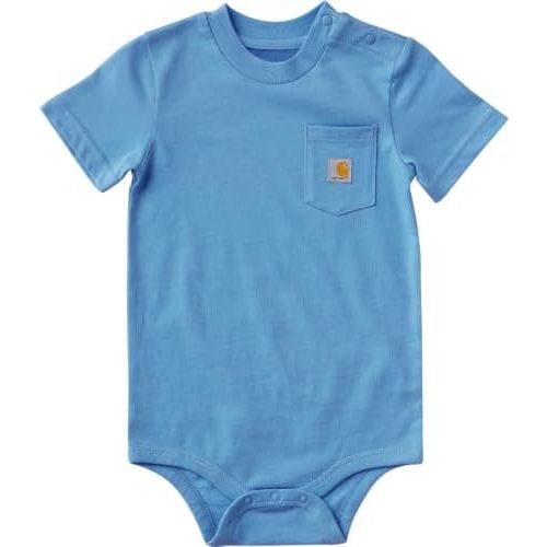 Carhartt Kid's CA5027 Short-Sleeve Pocket Bodysuit - Unisex