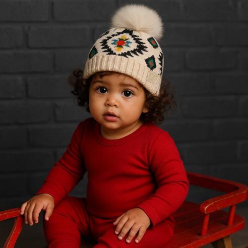 C.C® Beanie Baby & Kids Size Southwestern Print Accessories Hats