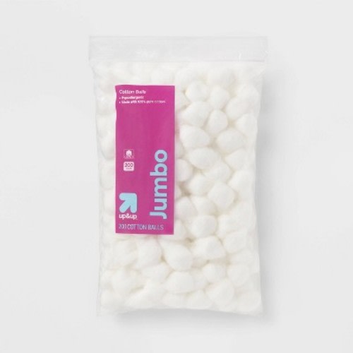 Jumbo Cotton Balls - 200ct - up&up™