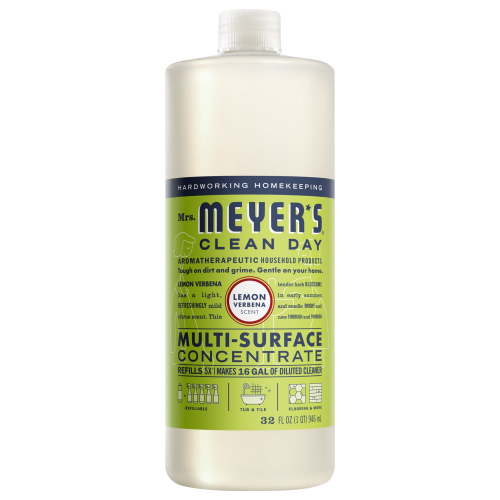 Mrs. Meyer's Clean Day Multi-Surface Everyday Concentrate, Lemon Verbena Scent, 32 Fl Oz